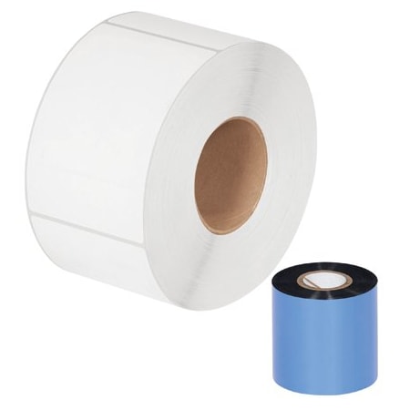 Bsc Preferred 2.36'' x 984' Black Zebra Thermal Transfer Ribbons - Wax, 36PK BUY00012598